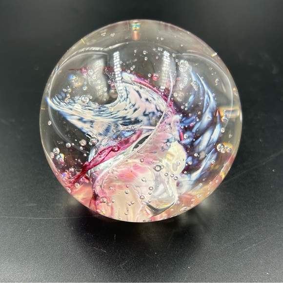 Vintage Handblown Selkirk Glass Paperweight - Picture 2 of 9